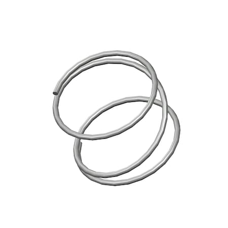 Approved Vendor Compression Spring, O= .500, L= .38, W= .025 R G009974989